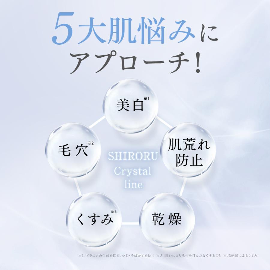SHIRORU（シロル） クリスタル エッセンスウォーター 化粧水 (1本