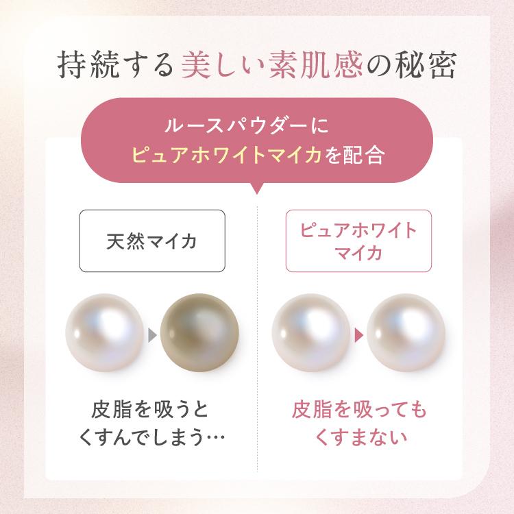 SHIRORU（シロル）公式 セラムイン ベースメイク ルースパウダー (パールパープル) | SHIRORU | 02