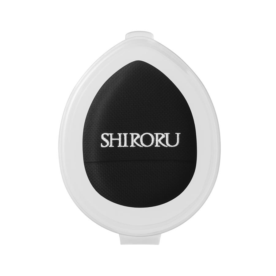 SHIRORU（シロル）公式 スポットパフ 2個入り クッションパフ メイク パフ コンシーラー ブラック スポンジ メイクブラシ スポンジパフ 化粧 グッズ クッション | SHIRORU | 02