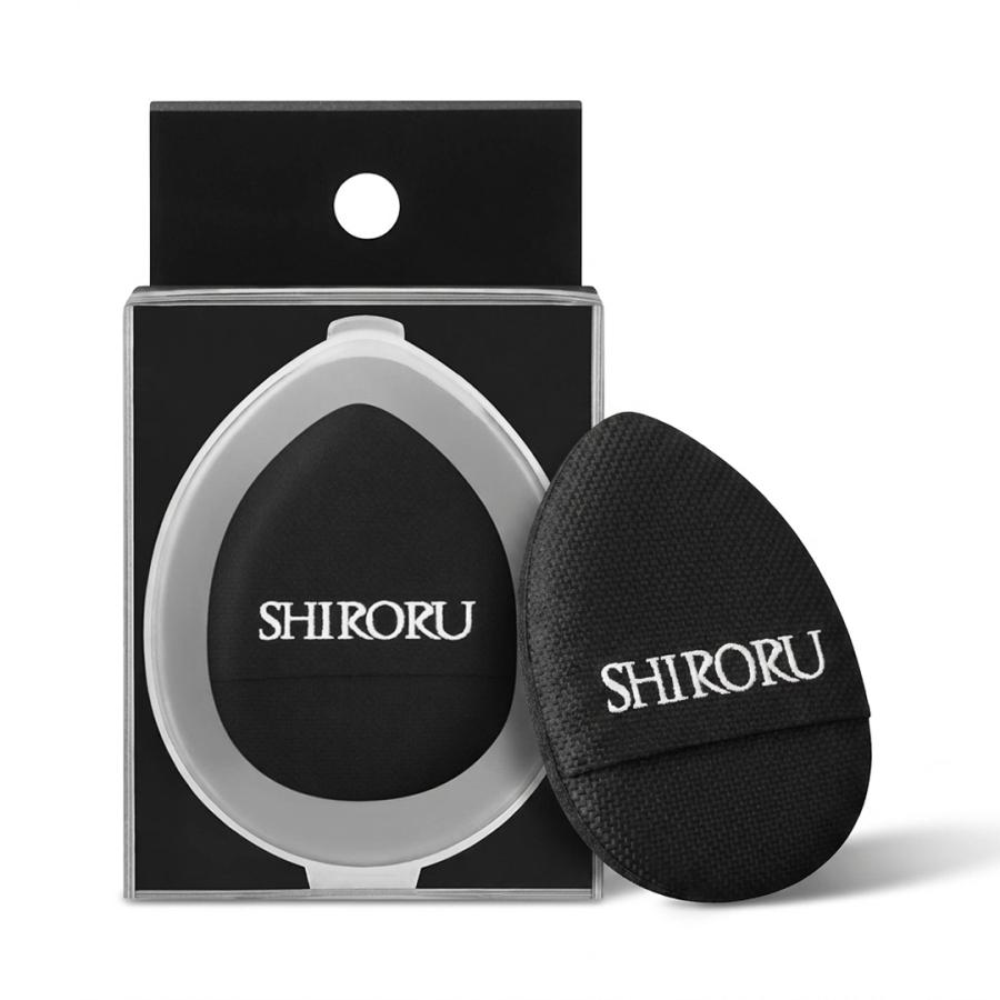 SHIRORU（シロル）公式 スポットパフ 2個入り クッションパフ メイク パフ コンシーラー ブラック スポンジ メイクブラシ スポンジパフ 化粧 グッズ クッション | SHIRORU | 03
