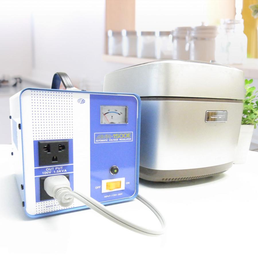 スワロー電機 AVR-1500E 海外用 1500W 交流定電圧電源装置 | 正規代理