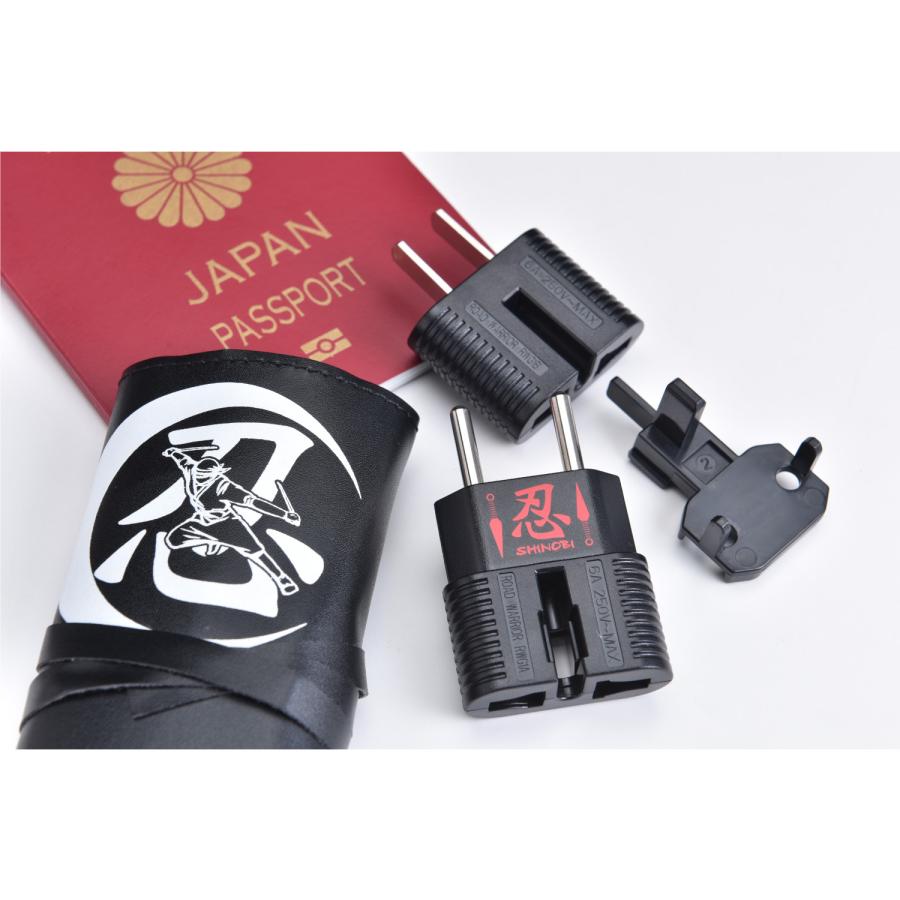 ROAD WARRIOR RWG01C 全世界対応マルチ電源変換アダプター 忍