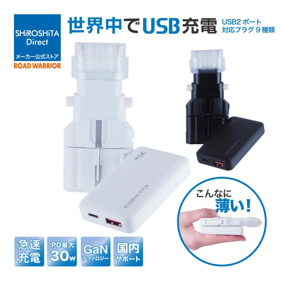 ROAD WARRIOR（ロードウォーリア） RWG134 PD30W 急速充電 海外 マルチ