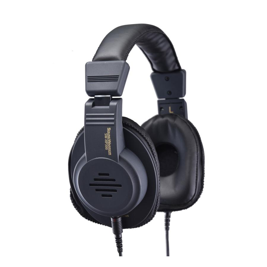 SOUNDWARRIOR SW-HP300 セミオープン型ヘッドホン / サウンド