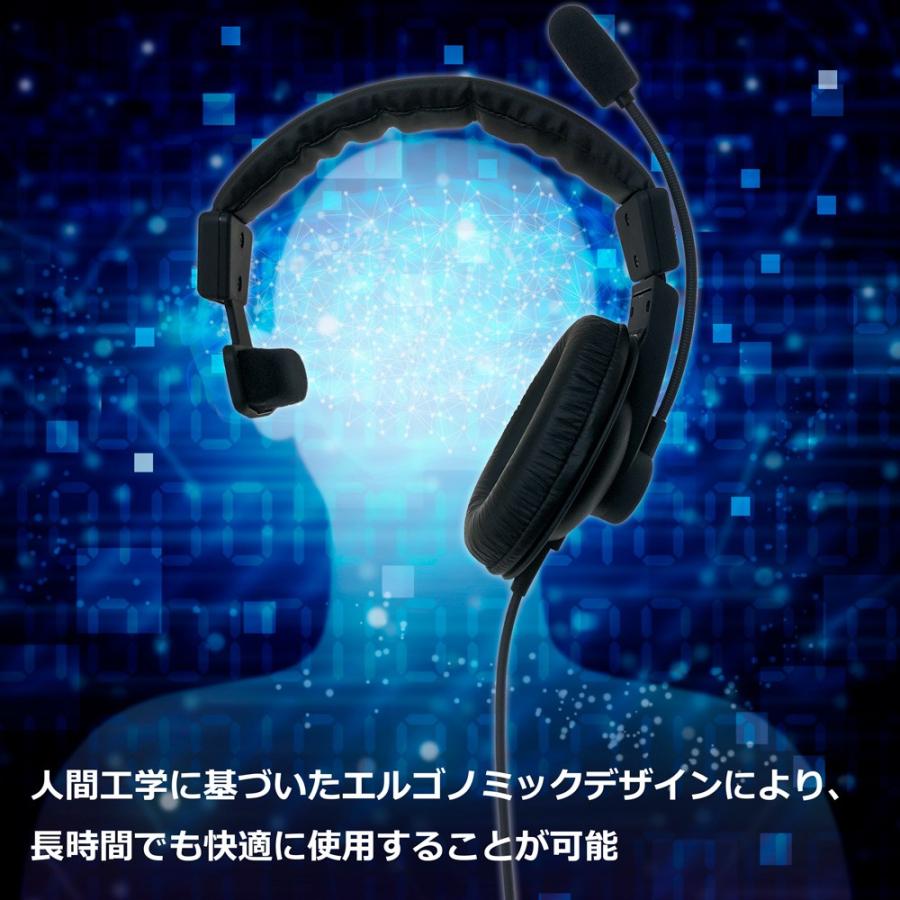 SW-TR1 | SOUNDWARRIOR ヘッドセット 有線 ヘッドホン web会議 zoom 会議 ゲーム リモートワーク テレワーク パソコン pc ps4 switch 片耳 マイク付き｜shiroshita｜09