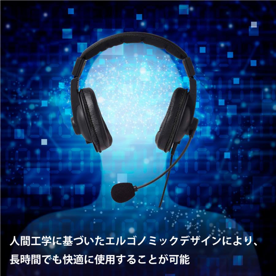 SW-TR2-USB 密閉型 両耳タイプ ヘッドセット 単一指向性 マイク 声が聞きやすい テレワーク オンライン 会議 授業 リモートワーク応援 | SOUNDWARRIOR | 04