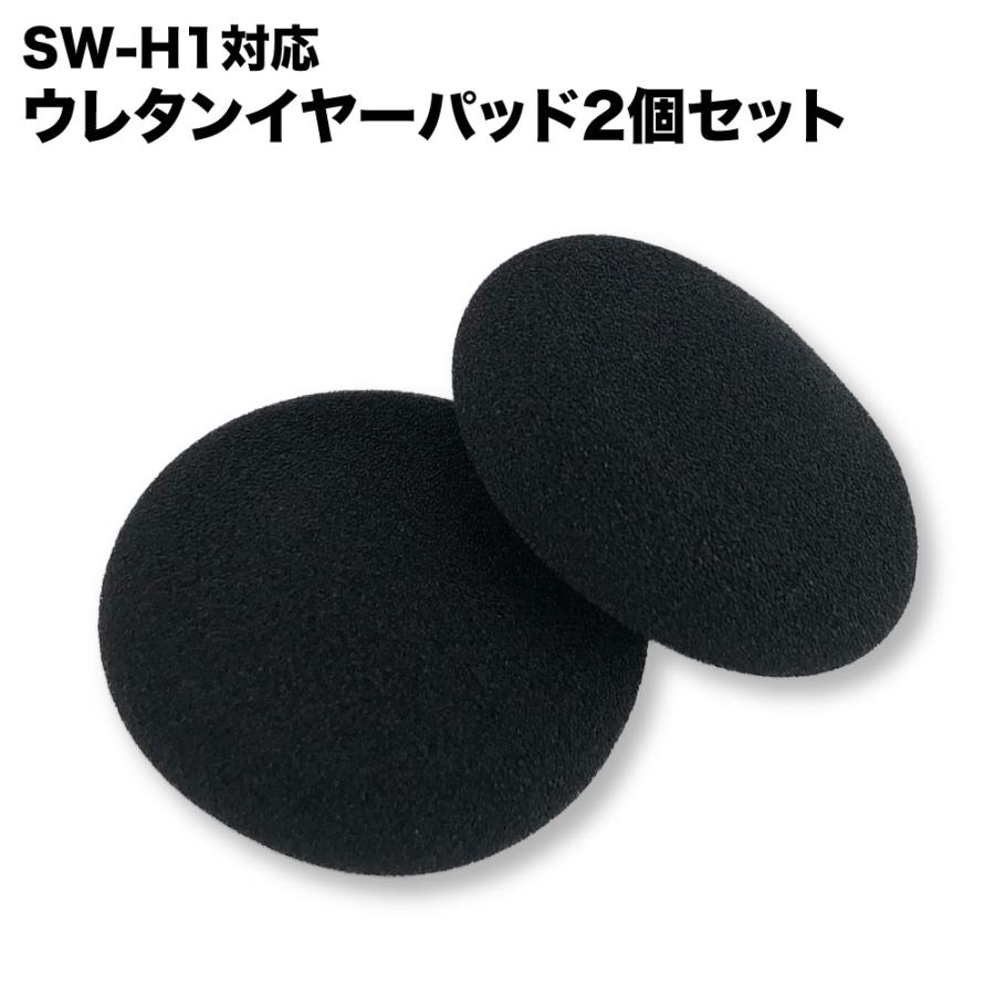 SWA-H1-EPU SW-H1対応 交換用イヤーパッド2個セット SOUND WARRIOR サウンドウォーリアヘッドセット | SOUNDWARRIOR | 01