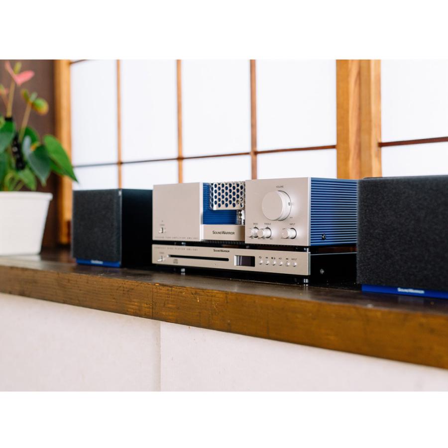 SOUNDWARRIOR SWL-A1SET2 コンポ CDプレーヤー 真空管 高音質 低音