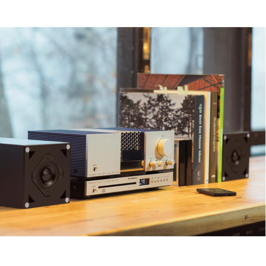 Soundwarrior コンポ Cdプレーヤー 真空管 高音質 低音 ステレオ アンプ 小型 ミニ スマホ 音楽 オーディオ スピーカー 3 5mm オーディオケーブル Swl A1set2 Swl A1set2 Shiroshita Direct 通販 Yahoo ショッピング