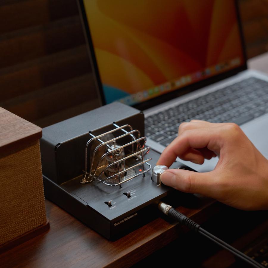 SOUNDWARRIOR SWL-T01SET1-SD 小型ハイブリッド真空管アンプ＋