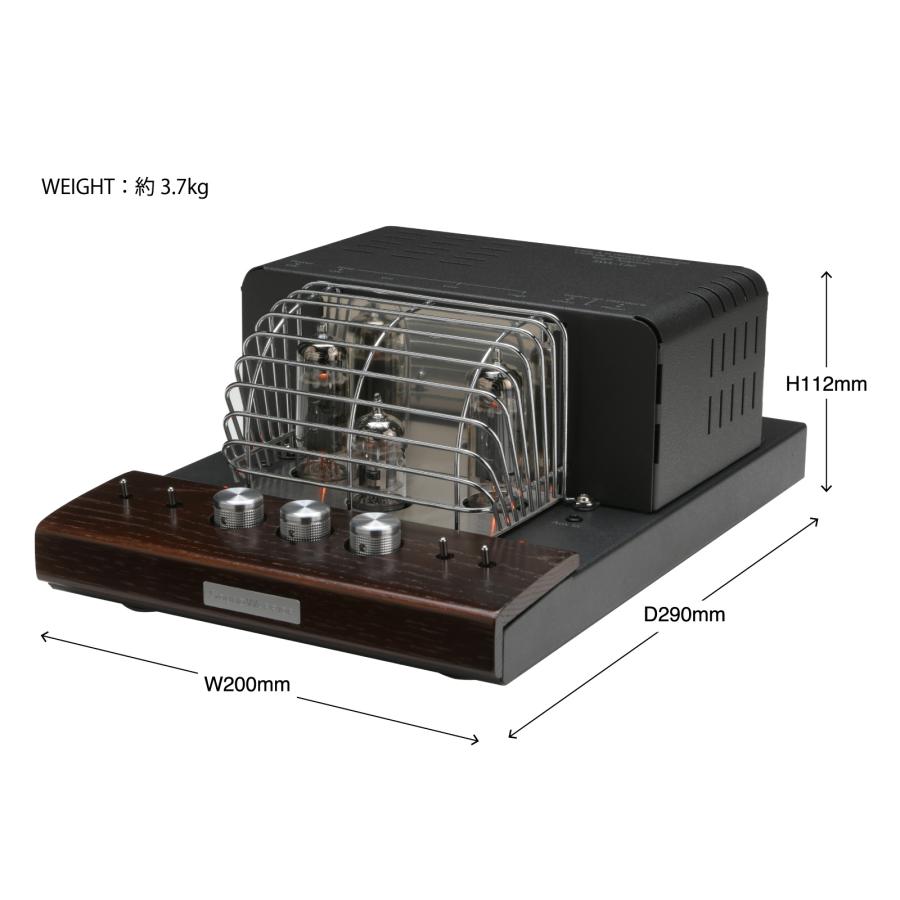 真空管アンプ ブラウン Nobsound GE5686 6N3 真空管アンプ HiFi ステレオ オーディオ