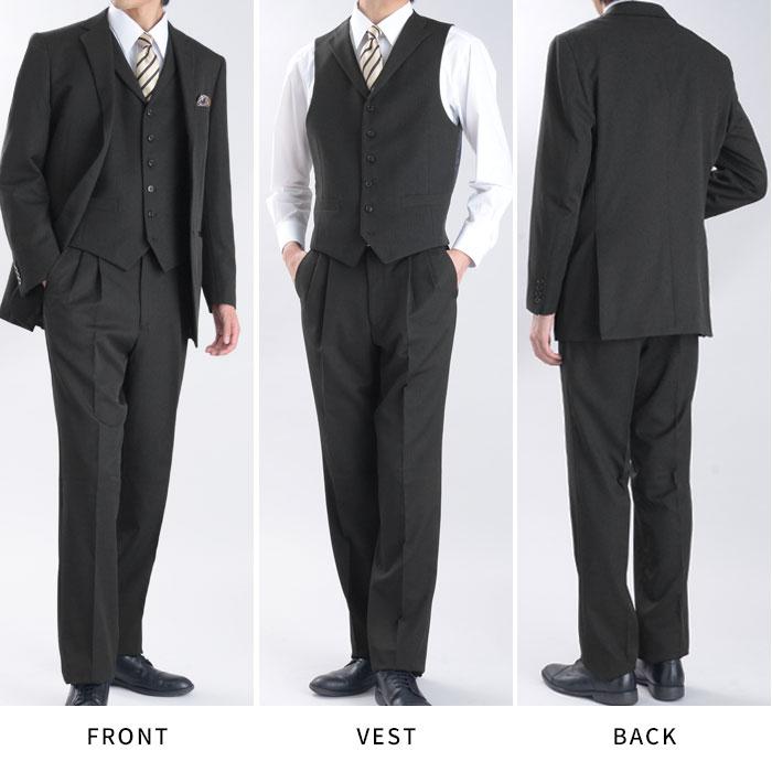 スーツ メンズ 3ピース (M,L,XL,2XL,3XL,4XL,5XL) スーツのアウトレット工場 スリーピーススーツ メンズ 3ピース