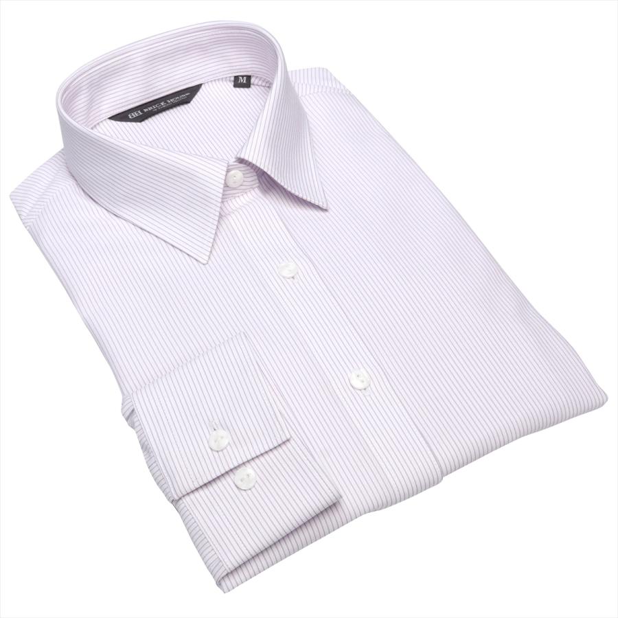 レギュラー 長袖 形態安定 レディースニットシャツ｜shirt｜02