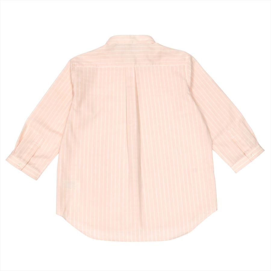 【GW期間限定】【10%OFF】【SALE】【Pitta Re:)】 カジュアルシャツ Wガーゼ 七分袖 綿100% ピンク レディース｜shirt｜06