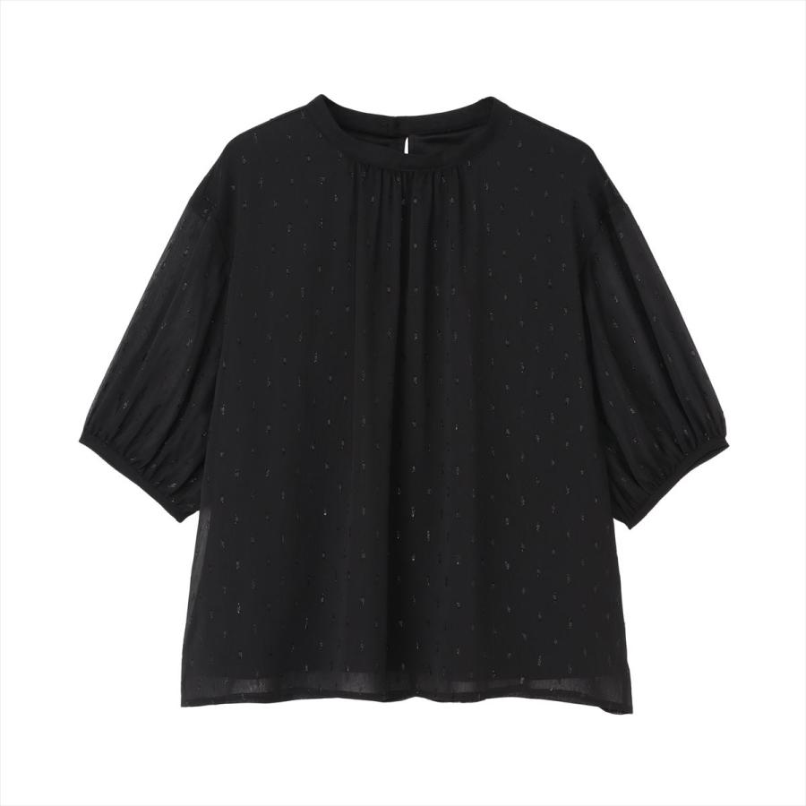 BRICK HOUSE by TOKYO SHIRT 【公式】東京シャツ 袖シアー ラメカット 