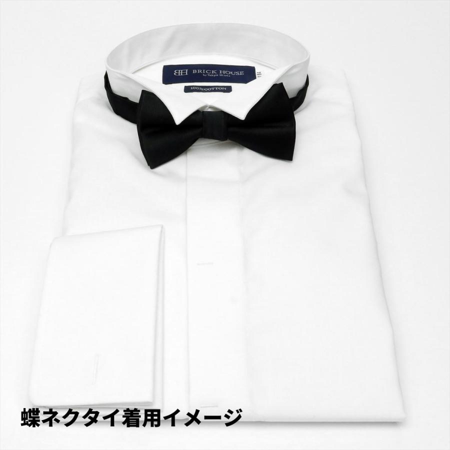【透け防止】 ウイングカラー 長袖 形態安定 ワイシャツ 綿100%｜shirt｜06
