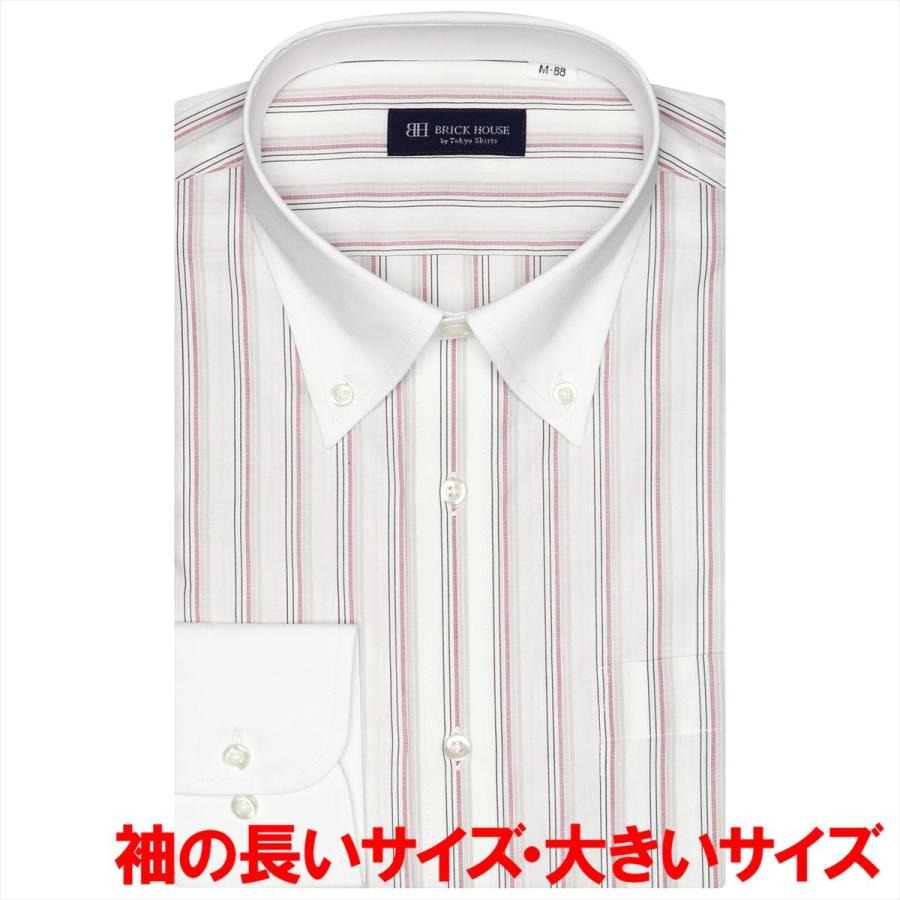 ボタンダウン 長袖 形態安定 ワイシャツ｜shirt｜02