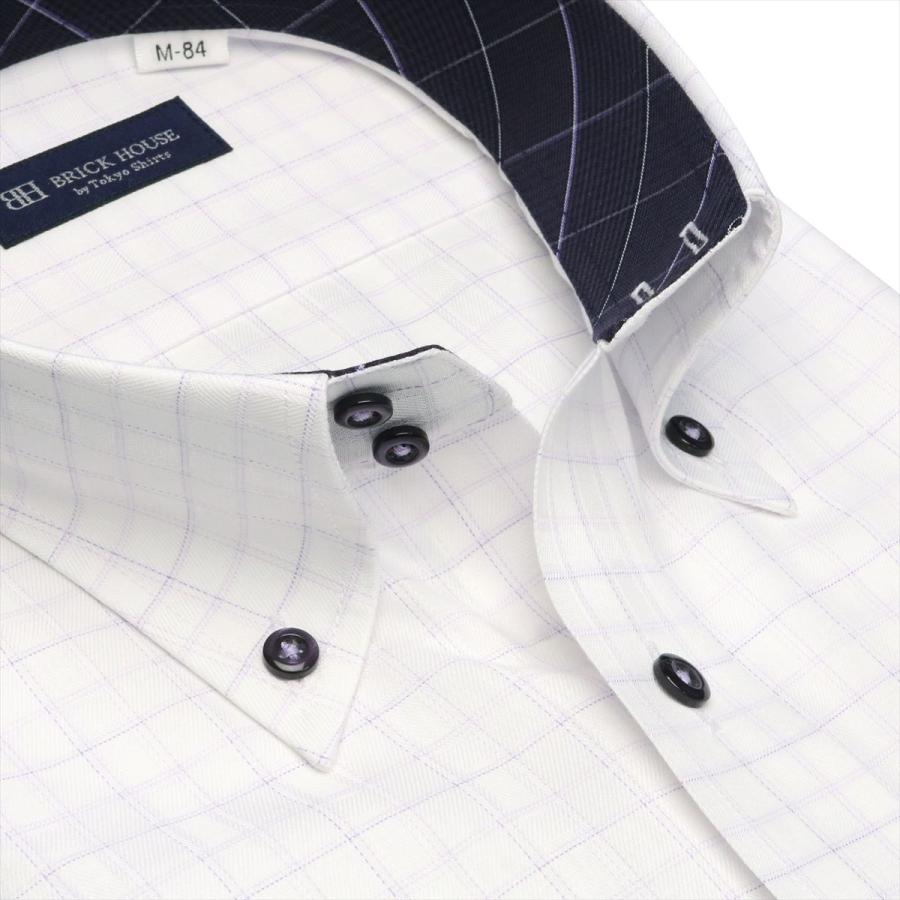 ボットーニ 長袖 形態安定 ワイシャツ｜shirt｜02