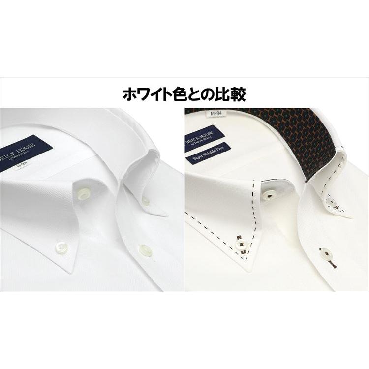 【超形態安定】 ボタンダウン 長袖 形態安定 ワイシャツ｜shirt｜05
