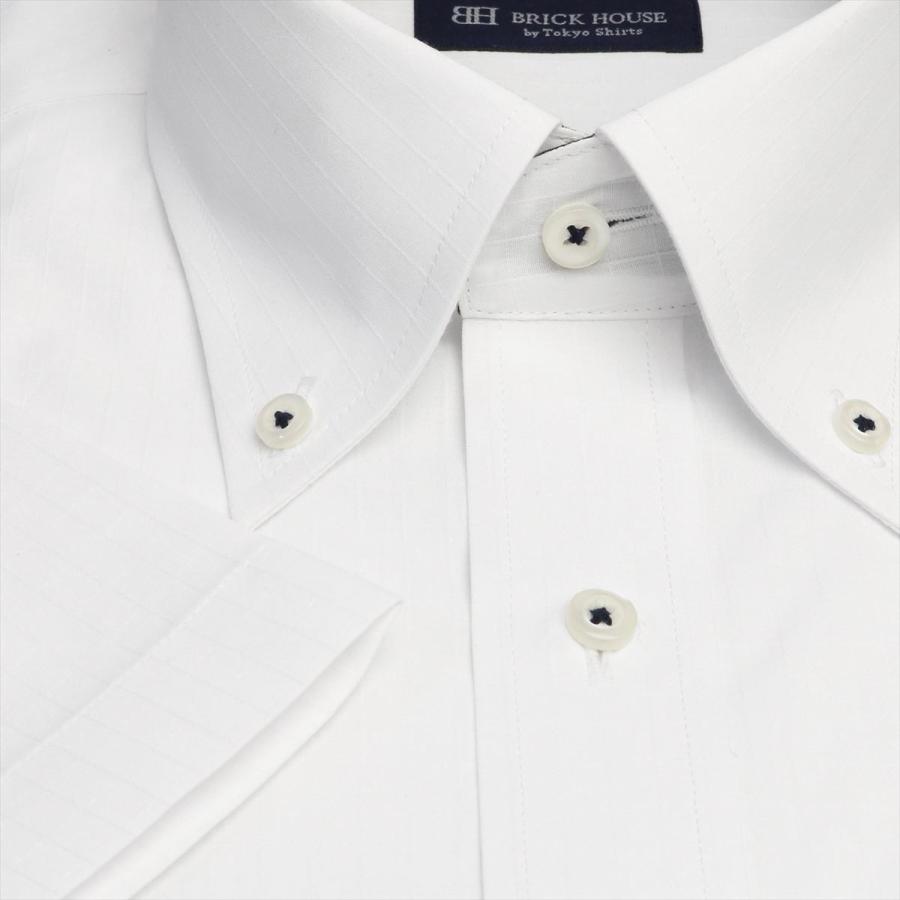 【透け防止】 ボタンダウン 半袖 形態安定 ワイシャツ｜shirt｜03