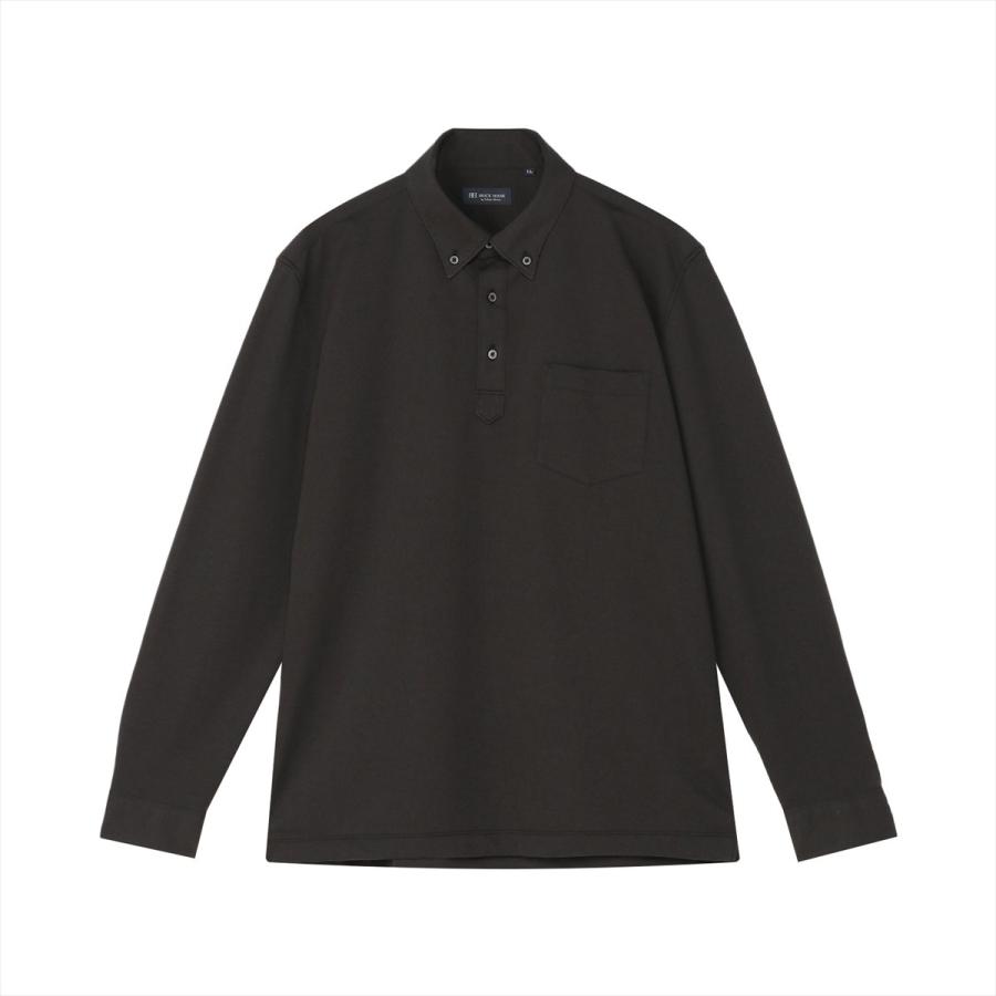 OAKMOO ビジュー付きブラックポロシャツ BRICK HOUSE by TOKYO SHIRT 【タイムセール 9/14 AM10時まで】【20