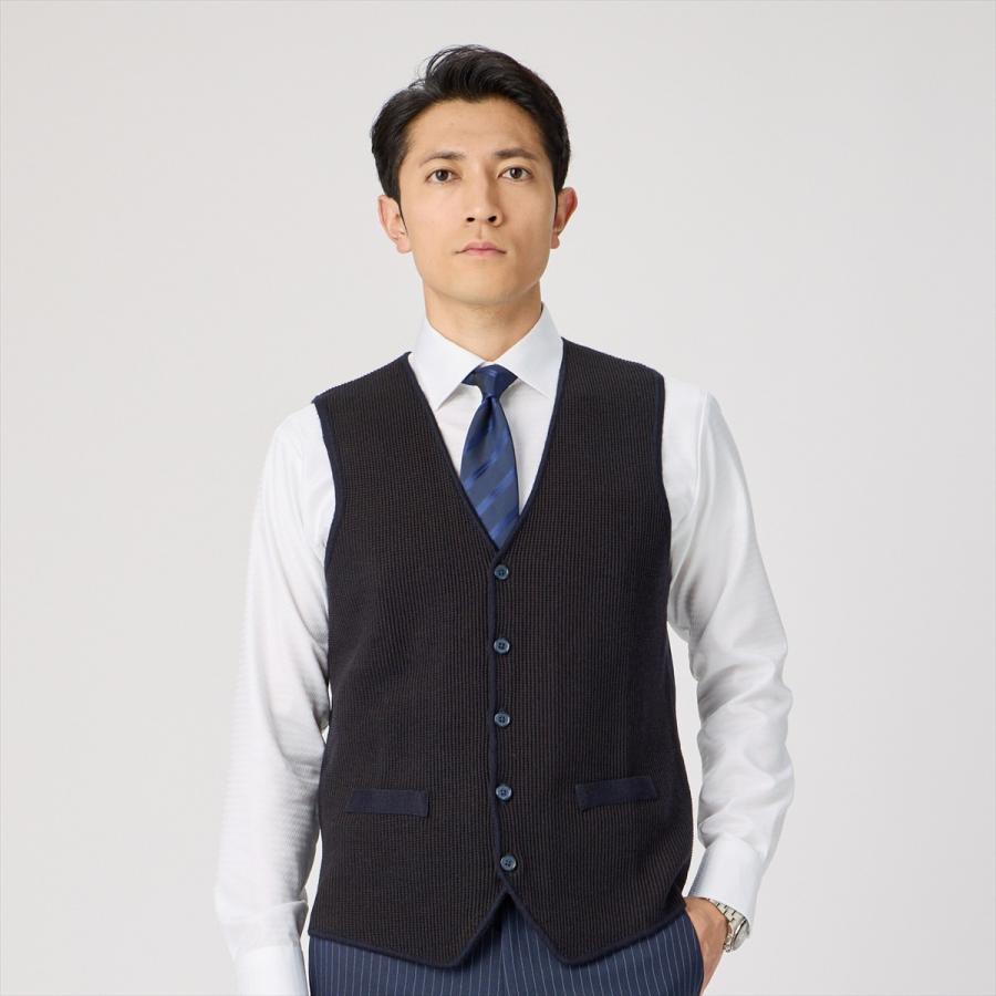 BRICK HOUSE by TOKYO SHIRT 【公式】東京シャツ 変形バーズアイ 後身 