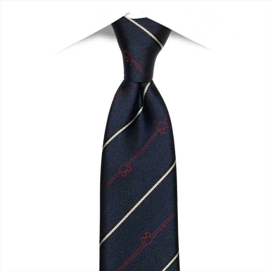 Disney ディズニー ナロータイ ネイビー系 ストライプ柄 Phongthuyvanbe Com