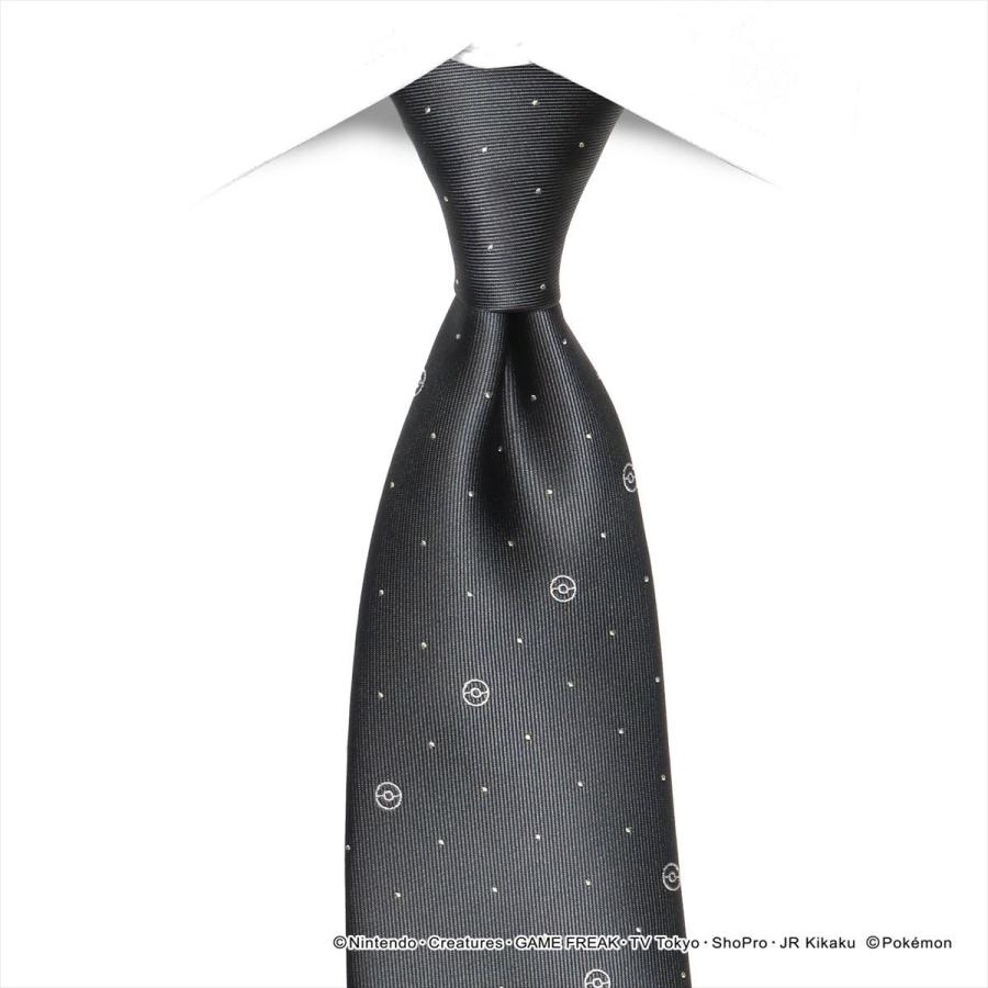 Pocket Monsters ポケモン イーブイ エーフィ ブラッキー ネクタイ グレー系 ドット柄 小剣切り替え シャツ工房グループ Online Shop 通販 Paypayモール