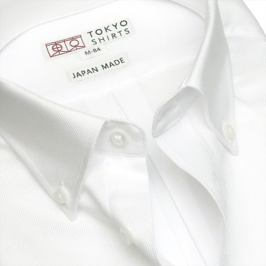 【国産しゃれシャツ】 ショートボタンダウン 長袖 形態安定 ワイシャツ 綿100%｜shirt｜02