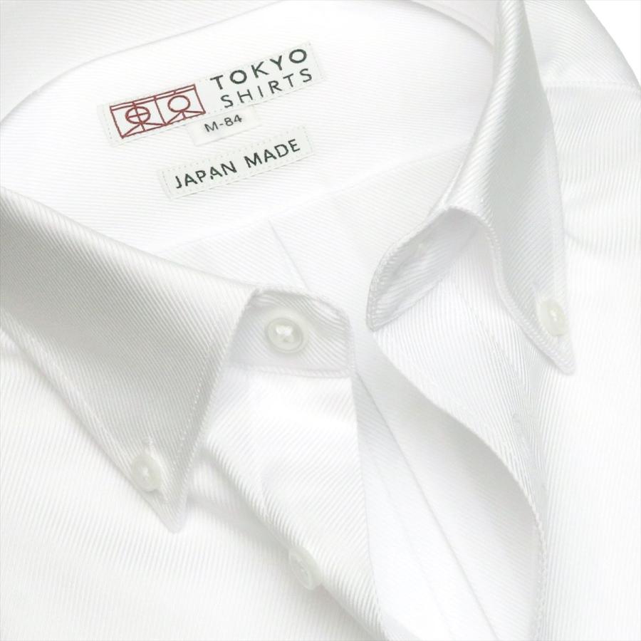 【国産しゃれシャツ】 ショートボタンダウン 長袖 形態安定 ワイシャツ 綿100%｜shirt｜08