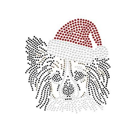 大人も着やすいシンプルファッション With 特別価格papillon 海外から日本未入荷の人気アイテムを直輸入 Santa Bandana好評販売中 Dog Christmas Rhinestone Bling Hat 犬服 アクセサリー Smssvg Org