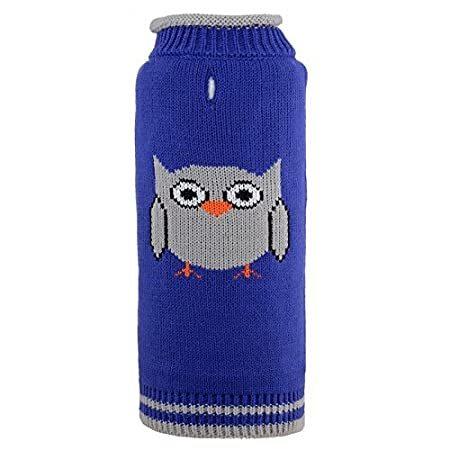 特別価格The Worthy Dog Hoot! Owl Double Knit Sweater with Roll Neck Cute, Soft, Com好評販売中 犬の服 特別価格The Worthy Dog Hoot! Owl Double Knit Sweater with Roll Neck Cute, Soft, Com好評販売中 犬の服