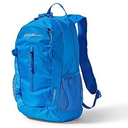 超美品の Stowaway Bauer 特別価格Eddie Packable SIZE好評販売中 ONE Blue Bright Daypack, 20L バックパック、ザック