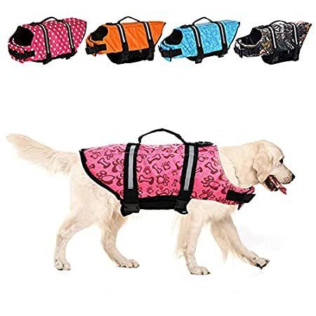特別価格Dog Life Vests, Dog Life Jacket with Rescue Handle Dog Floatation Vest for 好評販売中 小物、アクセサリー