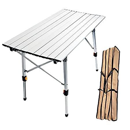 【公式】 特別価格Seatopia Aluminum Table Camping Lightweight Height Adjustable Folding Table好評販売中 食器セット