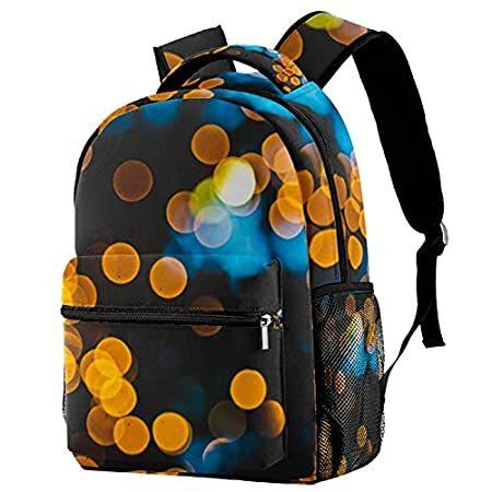 最先端 Boys Girls for Backpack 特別価格Small Daypack Orga好評販売中 Storage Blur Abstract Bag Travel バックパック、ザック