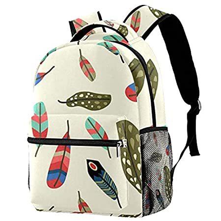 Senya Horse Backpack For Students – Cute School Bag With Flowers & Feathers Design