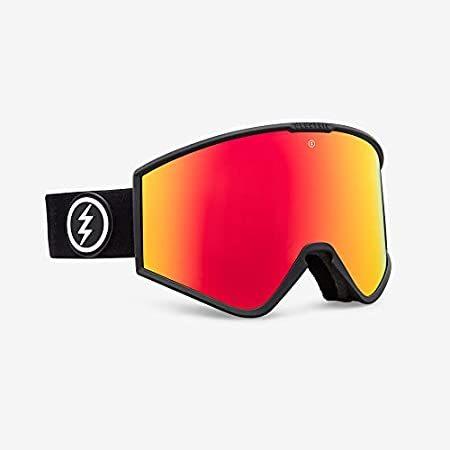 完売 Black Matte Goggles, Snow Kleveland, - 特別価格Electric Frame, Li好評販売中 & Lens Chrome Red ゴーグル、サングラス
