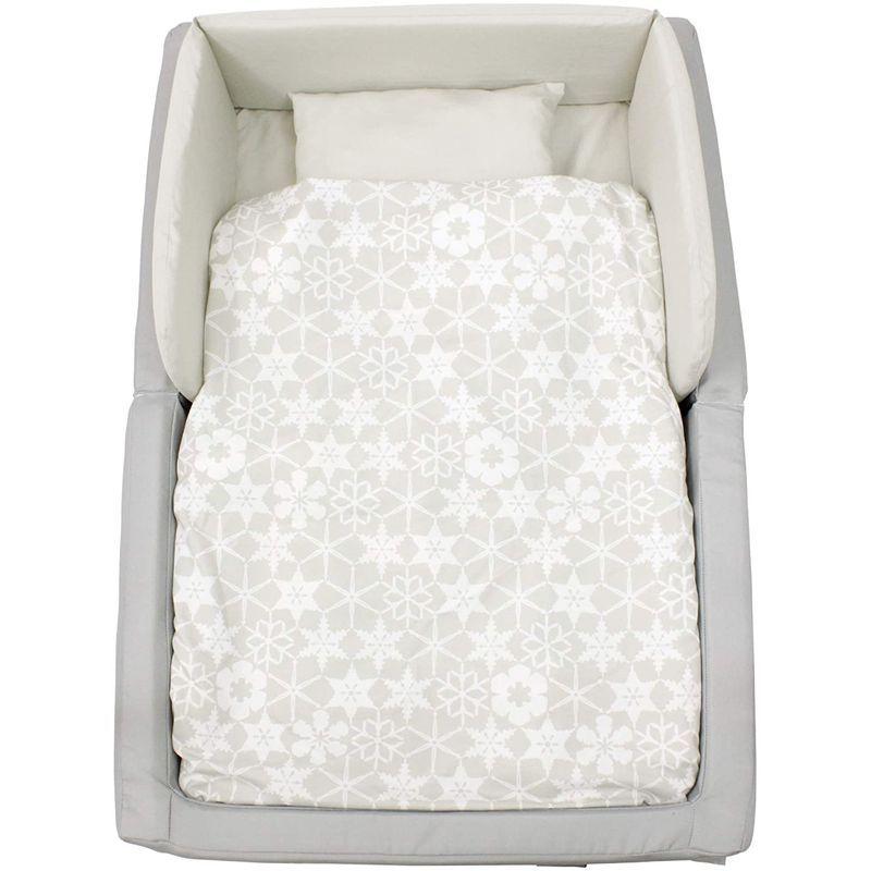 カトージ 折りたたみミニベビー組布団 スノークリスタル フィットシーツ付 1個 (x 1) 05903 折りたたみミニベビー組布団 スノークリスタル フィットシーツ付 1個