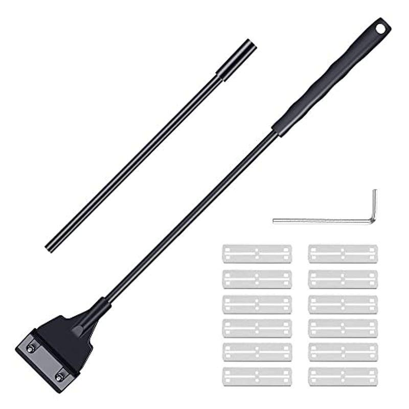 刃12枚水槽 スクレーパー プロレイザー 水槽用 クリーナー 62cm コケ取り 苔スクレーパー 水槽