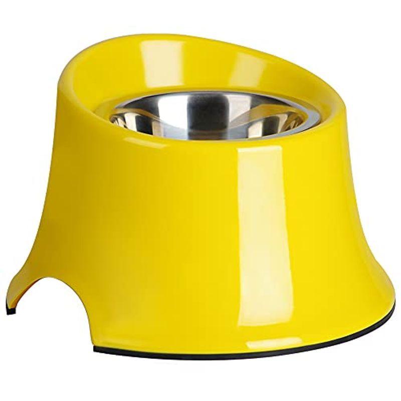 SuperDesign 犬 食器、ペット 給食器 、給水器、犬猫用 餌入れ 、犬食器高さ、メラミン製 、滑り止め 取り外し 、食べこぼし、飛