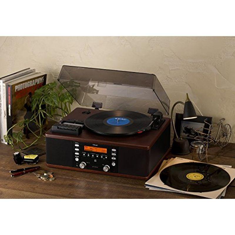 TEAC ターンテーブル/カセットプレーヤー付CDレコーダー LP-R520(WA)