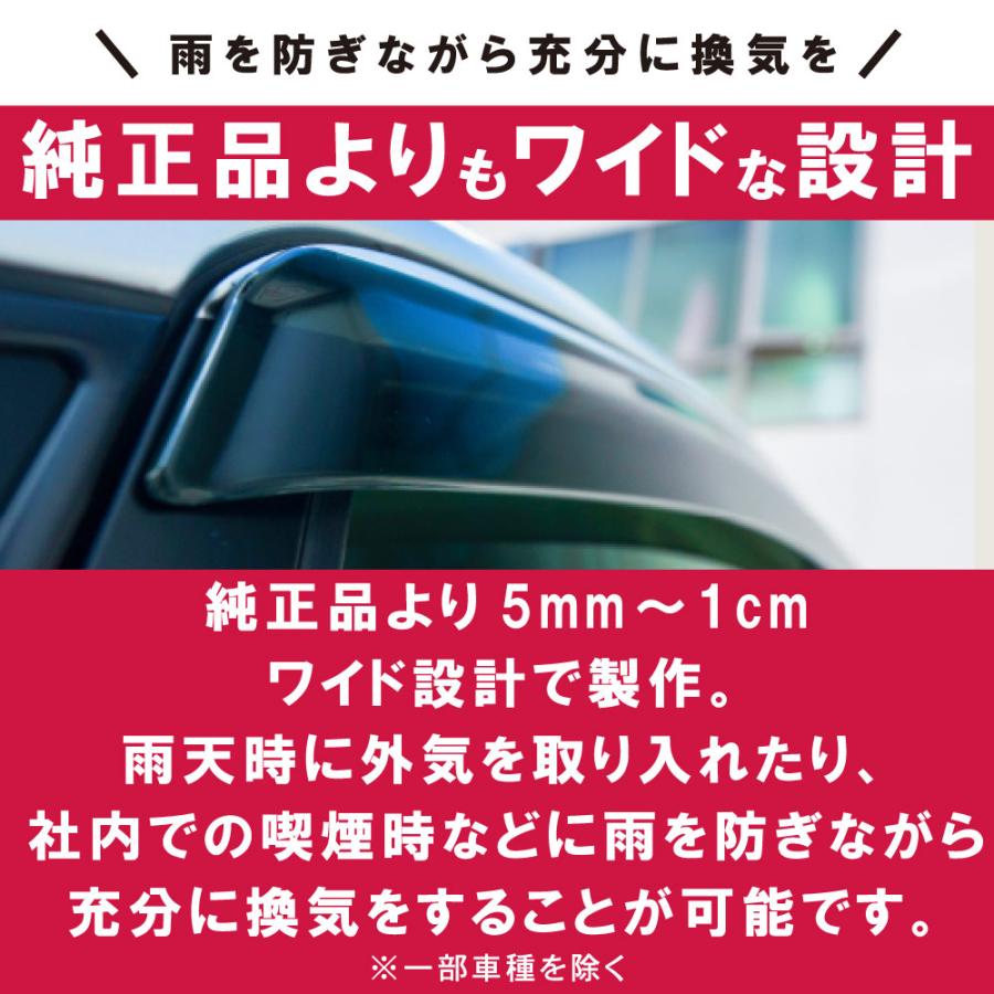 スバル REX サイドバイザーワイドタイプ A201F SUBARU : シルハル 