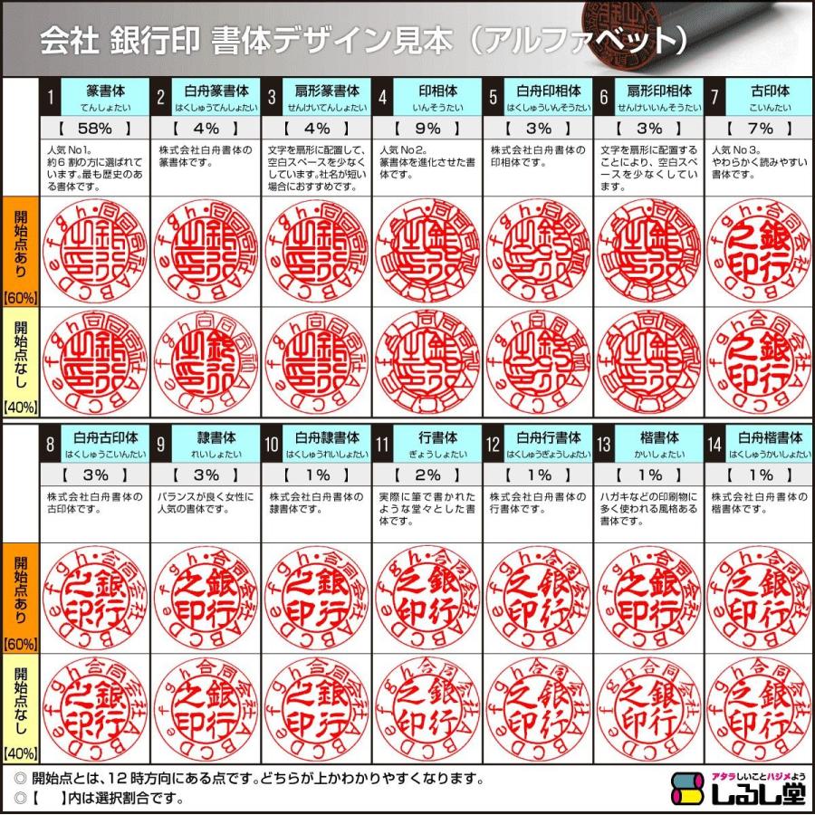 会社 銀行印 柘植 つげ  丸寸胴15ミリ　印鑑 はんこ 法人 会社設立 実印 銀行印 角印  法人印鑑｜shirushidou｜03