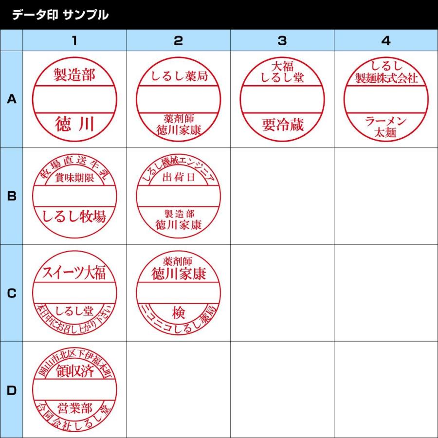 Shatchihata データースタンプ 8号丸 日付印 レターパックプラス配送 ハンコ はんこ オーダー スタンプ データ印 データネーム 名前 会社 Ds 24rb しるし堂 通販 Yahoo ショッピング