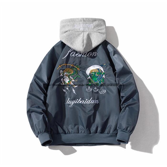 早い者勝ち Ma 1 メンズ フライトジャケット 刺繍 スカジャン 注文後の変更キャンセル返品