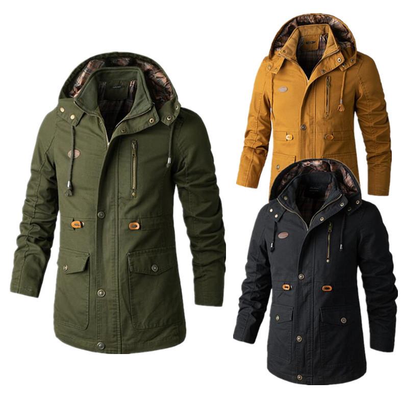 ロングジャケット メンズ 春秋 モッズコート ミリタリーコート メンズジャケット 紳士服 大きいサイズ5xl Hwj03 しせい 通販 Yahoo ショッピング