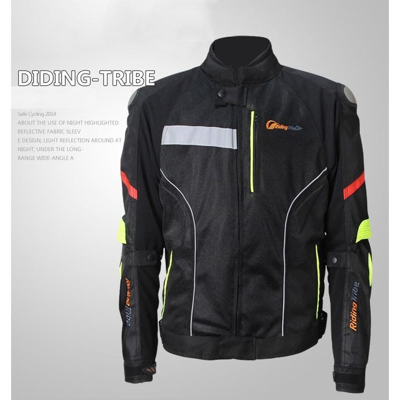 Ridingtribe バイクジャケット メッシュ バイク レーシング ライダースジャケット プロテクター バイクウェア 人気 春夏秋 大きいサイズ メンズ Jk 27 しせい 通販 Yahoo ショッピング