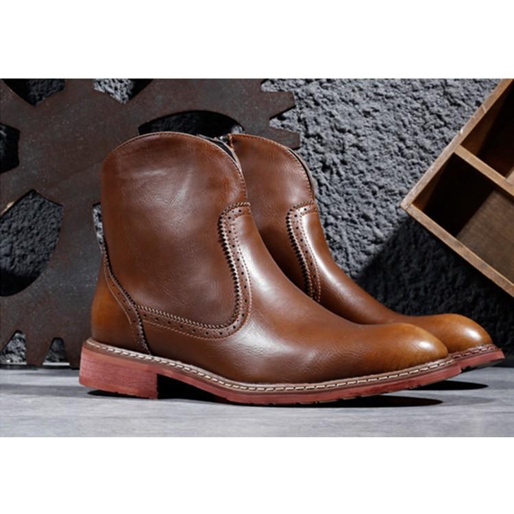 マーティンブーツ 本革ブーツメンズ 春秋冬 紳士靴 カジュアル 防寒 ミリタリーブーツ バイクブーツ おしゃれ ワークブーツ 19新作 Ms1808 しせい 通販 Yahoo ショッピング