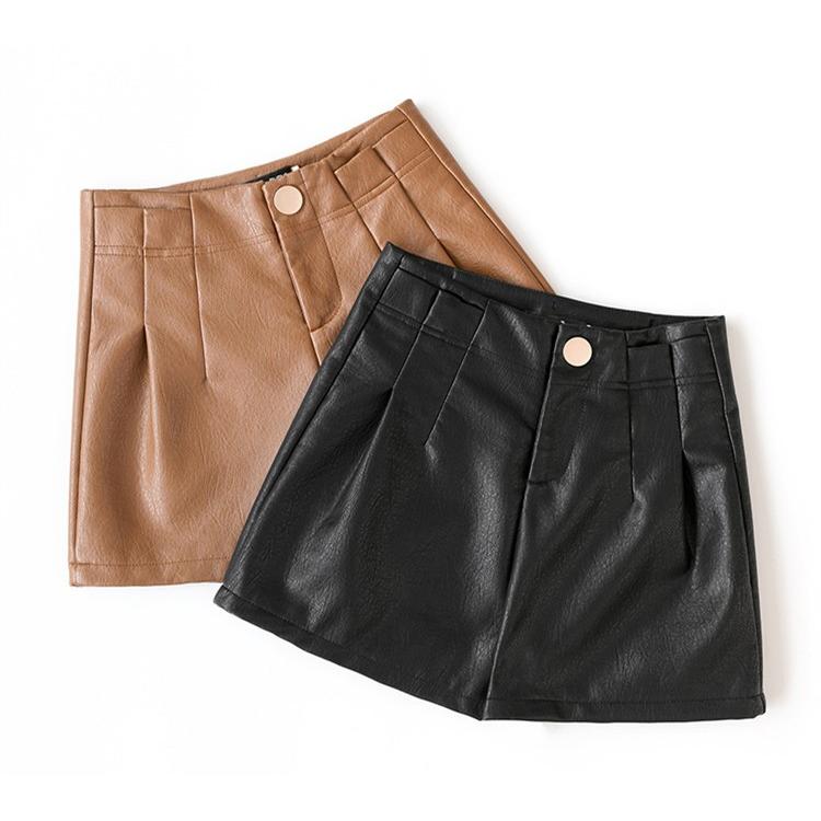 ショートパンツ パンツ レディース ボトムス 革パンツ 春秋冬 着痩せ 冬コーデ Puレザーパンツ 代 30代 40代 Pp68 しせい 通販 Yahoo ショッピング